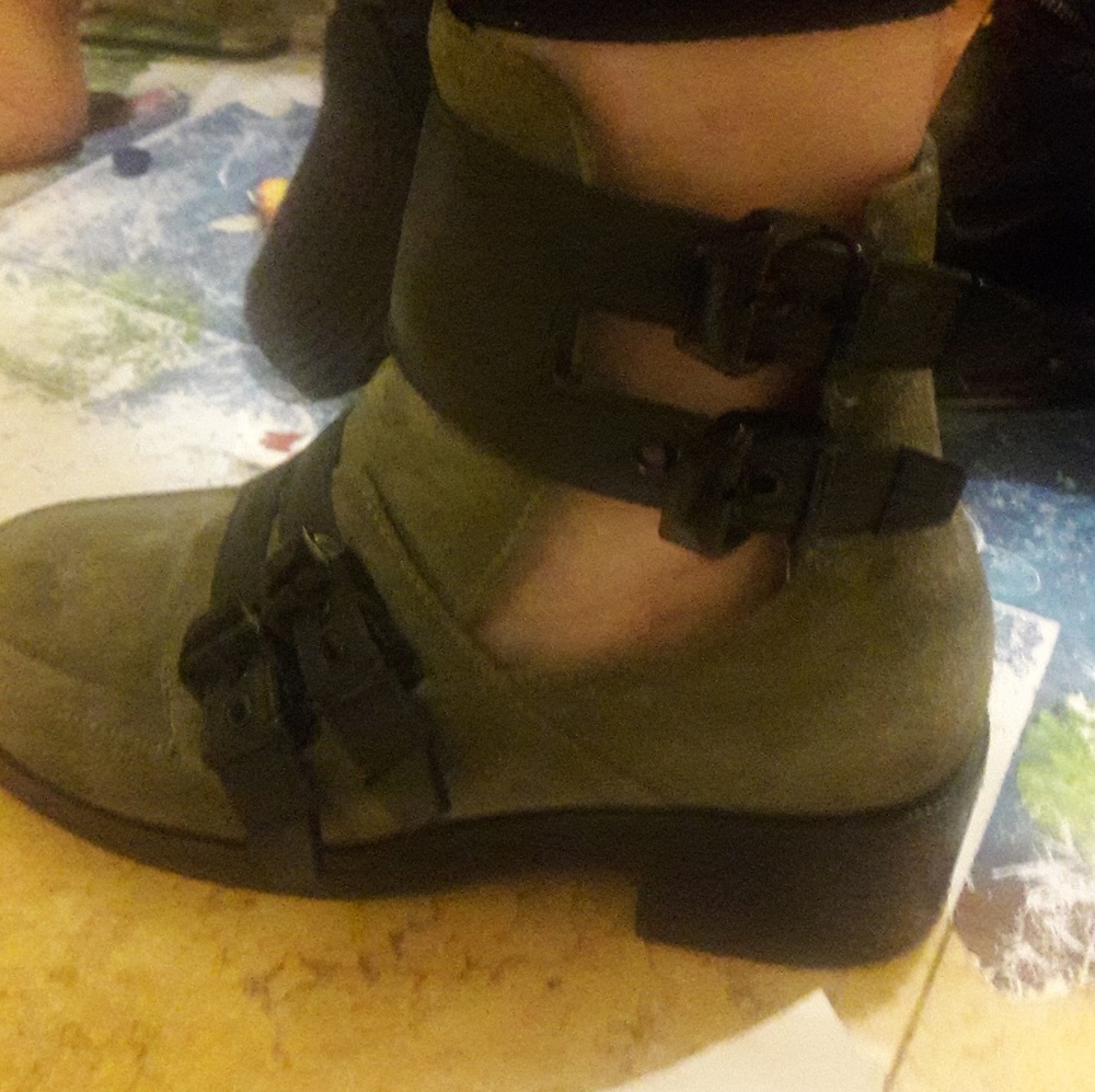 Kurt Geiger moto style shoes